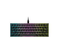 Corsair K65 RGB Mini 60% Clavier mécanique Filaire pour Jeux - Interrupteurs Cherry MX Rouge - Claviers PBT Double-Shot - Compatible avec iCUE - QWERTY ES - PC, Mac, Xbox - Noir