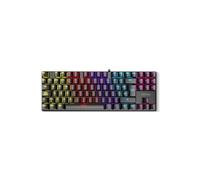 Clavier Kasic NXKROMKASICTKL Avec Fil USB QWERTY ES Noir