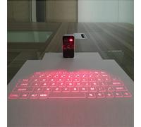 Clavier Laser virtuel, projecteur sans fil, compatible avec Bluetooth, pour téléphone, Iphone, ordinateur portable, avec fonction souris