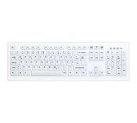 Clavier lavable désinfectable Active Key FTRTUS0300 USB Blanc Blanc G
