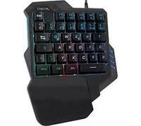 LogiLink Clavier USB ID0181 – Mini LED – Noir