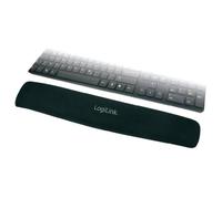 Clavier - LogiLink - Repose-poignets en gel noir - Ergonomique - Antidérapant - Confortable