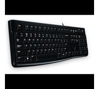 Clavier Logitech K120 for Business USB filaire AZERTY lituanien taille réelle câble 1.5m noir