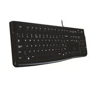 Clavier - Logitech - K120 - USB - Tchèque - Touches ultra plates et silencieuses