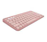 Clavier - LOGITECH - K380s - QWERTY Espagnol - Bluetooth - Rose