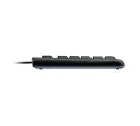 Clavier LOGITECH MK120 - Noir - Touches silencieuses, résistant aux éclaboussures - Garantie 3 ans