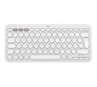 Clavier - LOGITECH - Pebble Keys 2 K380s - Blanc - QWERTY UK - Bluetooth sans fil