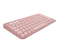 Clavier Logitech Pebble Keys 2 K380s clavier sans fil Bluetooth multidispositif Rose G