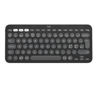 Clavier - Logitech - Pebble Keys 2 K380s - QWERTY Pan Nordic - Bluetooth - Graphite