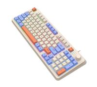 Clavier Lumineux | Clavier De Jeu Rétroéclairé | 94 Touches, Boutons De Volume Séparés, Pavé Numérique Compact, Clavier PC pour La Maison, Cybercafé, Salle De Jeux, Bureaux