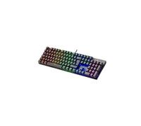 Clavier Mars Gaming MK422RPT USB Gaming Acrylonitrile-Butadiène-Styrène QWERTY Noir