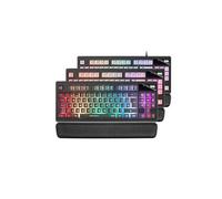 Clavier Mars Gaming MKAXWPT Filaire QWERTY PT Noir