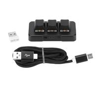 Clavier mécanique à 3 touches, rétro-éclairage rvb, USB 2.4 ghz, sans fil, trois boutons, trois modes, Mini programmation HID