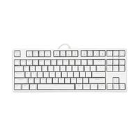 Clavier Mécanique, Accueil Ergonomique Clavier Mécanique Filaire Confortable Opération Délicate (Blanc)