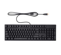 Clavier mécanique avec retour tactile, touches silencieuses, design ergonomique, construction robuste, anti-ghosting, pieds réglables,