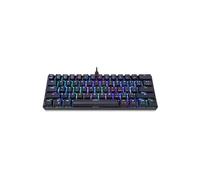 Clavier Mécanique Ck61 De Jeu Motospeed Rétroéclairé Led Filaire (Qwerty) Multicolore K33
