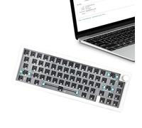 Clavier mécanique - Clavier compact, câblé avec pavé numérique | Mécanique arrière arrière à 67 clés, Bouton Multimédia pour Configuration de jeux PC, Bureau, Internet Cafe