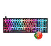 Clavier mécanique compact - Mars Gaming - MKULTRA - RGB 96% - Switch Outemu SQ Rouge - USB-C