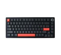 Clavier mécanique de Jeu A75 TKL avec Un Interrupteur magnétique Hyper Rapide et des lumières RVB compactes 82 Systèmes(OEM-PBT-B-Orange)
