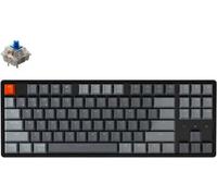 Clavier mécanique de jeu Keychron K8 Aluminium TKL Gateron Blue Switch RGB LED Gateron Blue Switch ABS