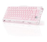 Clavier mécanique de jeu sans fil - TRAHOO - K1 75% - Exosquelette en aluminium