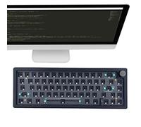 Clavier mécanique : Design Compact à 67 Touches, Dispositif d'écriture de Bureau rétroéclairé, Bouton multimédia intégré, Structure de commutateur réactive, Fonction Longue Queue | E