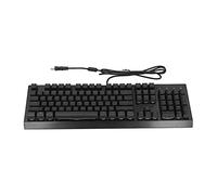 Clavier Mécanique, Interface USB, Clavier de Jeu PC 104 Touches avec Conception Ergonomique pour Ordinateur Portable, Plug and Play