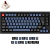 Clavier Mécanique - Keychron - Q1 Version 2 - Noir Carbone - Gateron G Pro Marron - Rétroéclairé RVB