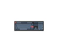 Keychron V6 Max Clavier mécanique sans fil personnalisé 2,4 GHz/Bluetooth/filaire 3 modes RVB rétroéclairé QMK/VIA Macro programmable, remplaçable à chaud Gateron Jupiter touches PBT pour Mac Windows