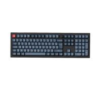 Keychron V6 MAX QMK VIA clavier Universel RF sans fil + Bluetooth Noir et Gris