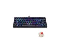 Clavier mécanique MOTOSPEED CK61 Filaire RVB Rétroéclairé Axe rouge -Noir