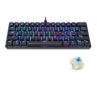 Clavier mécanique MOTOSPEED CK61 Filaire RVB Rétroéclairé Axe vert -Noir