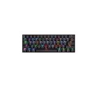 Clavier mécanique MOTOSPEED CK62 sans fil 2.4G 61 touches Coloré Rétroéclairé Axe rouge -Noir