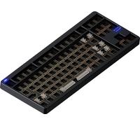 Clavier mécanique NuPhy Gem80 Kabelloss, QMK/VIA, Custom, RGB LED, Hot-Swap, Obsidian Black, Barebone