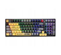 Clavier mécanique PC éclairage RGB USB, interrupteurs Red Plus BLMS