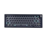 Clavier mécanique RVB - Clavier filaire | Clavier mécanique compact rétroéclairé RVB avec 67 touches | Clavier de jeu portable avec bouton multimédia, parfait pour les jeux, le bureau et les postes de
