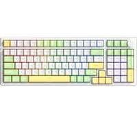 Clavier mécanique sans fil AJAZZ AK992 Gasket, 99 touches + 1 bouton | Rétroéclairage RGB pleine couleur | Connexion à trois modes, interrupteur bleu, Ode to Spring