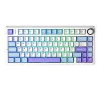 Clavier mécanique sans fil - AULA - F75 - RGB 16 millions de couleurs - 3 modes de connexion - Ergonomique