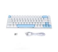 Clavier Mécanique sans Fil BT5.0 61 Touches Remplaçables à Chaud pour Les Jeux et la productivité avec Rétroéclairage RVB et Batterie 2000 MAh, Connectez jusqu'à 5 Appareils