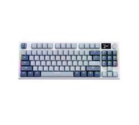 Clavier mécanique sans Fil - Clavier remplaçable à Chaud, Clavier de Frappe PC | Montage sur Joint d'étanchéité Écran LCD Configuration du commutateur à clé, idéal pour Les Jeux, Les espaces de