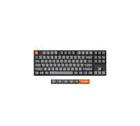 Keychron K8 Max Clavier mécanique sans Fil, 2,4 GHz/Bluetooth/USB-C, RGB, Hot-Swap, QMK/Via, Cadre en Aluminium, Macros programmables, PBT Keycaps, pour Mac Windows, Super Banana Switch