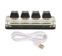 Clavier mécanique standard HID, pavé numérique multimédia portable avec commutateurs Cherry pour Windows et Mac, pavé numérique programmable,