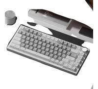 Clavier mécanique, touches remplaçables à chaud, port USB-C, HP blanc gris