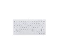 CHERRY AK-C4110 clavier Médical USB AZERTY Français Blanc