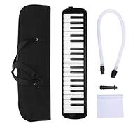 Clavier Mélodica 37 Touches, Kit de Sarbacane Mélodica pour la Formation Professionnelle Débutante (Le noir)