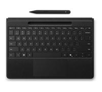Microsoft Clavier Surface Pro Flex - Alcantara 2-en-1 avec Slim Pen, rétroéclairé - Noir