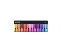 Clavier MIDI PartyKeys 36 touches avec guide lumineux - Touches lumineuses LED, contrôleur MIDI Bluetooth et USB-C, système modulaire extensible, clavier MIDI portable pour débutants et musiciens