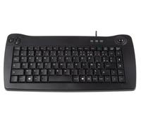 Clavier mini boule roulante filaire Noir USB 1369677