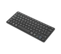 - Clavier - multi-appareil - compact - antimicrobienne - sans fil - Bluetooth 5.1 - QWERTY - Espagnol - noir