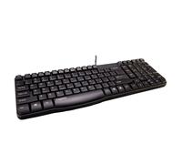 Clavier multimédia filaire N-2400 AZERTY Noir